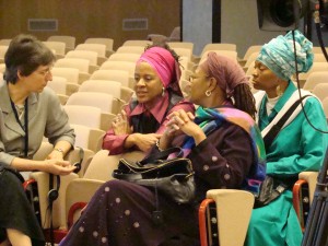 That all may be one: Ladies chat as the Focolare hosted Muslim friends in October 2008 in their center at the papal summer residence at Castel Gandolfo, Italy.